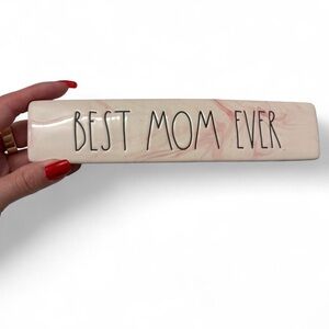 ✨PINK MARBLE DESK SIGN “BEST MOM EVER” ✨